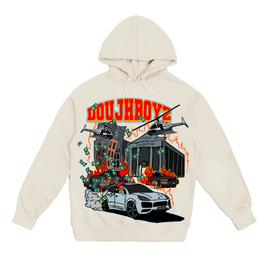 Cream City on Fire Hoodie